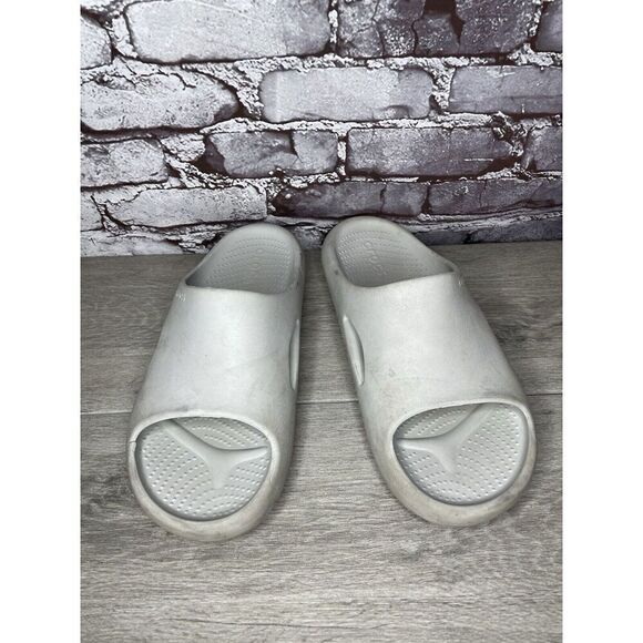 Crocs Mellow Recovery Grey Bone Slides Sandals Slip On Slides Men Sz 11M US/44EU - Picture 2 of 16